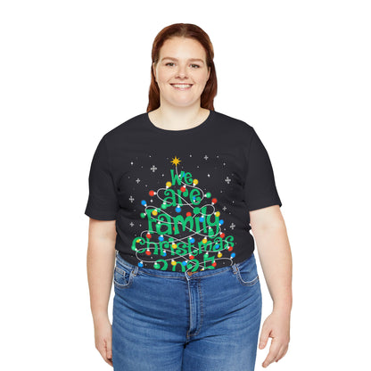 We Are Family Christmas 2025 Shirt – Matching Holiday Tree Lights Reunion Tee