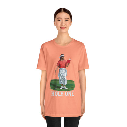 Jesus Golf Holy One Shirt – Funny Christian Faith & Sports Graphic Tee for Golfers