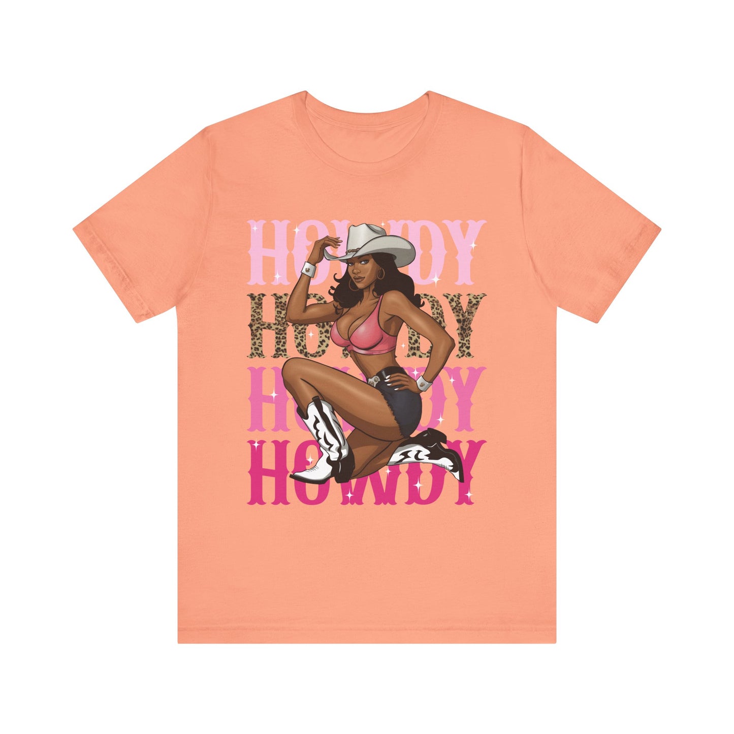 Howdy Black Cowgirl Shirt – Western Melanin Rodeo Queen Texas Tee