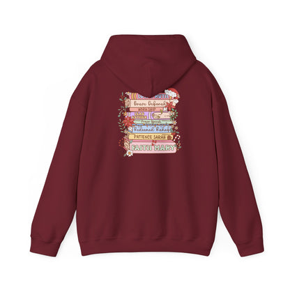 Christmas Bible Verse Hoodie – Christian Book Flowers Jesus Faith Pullover