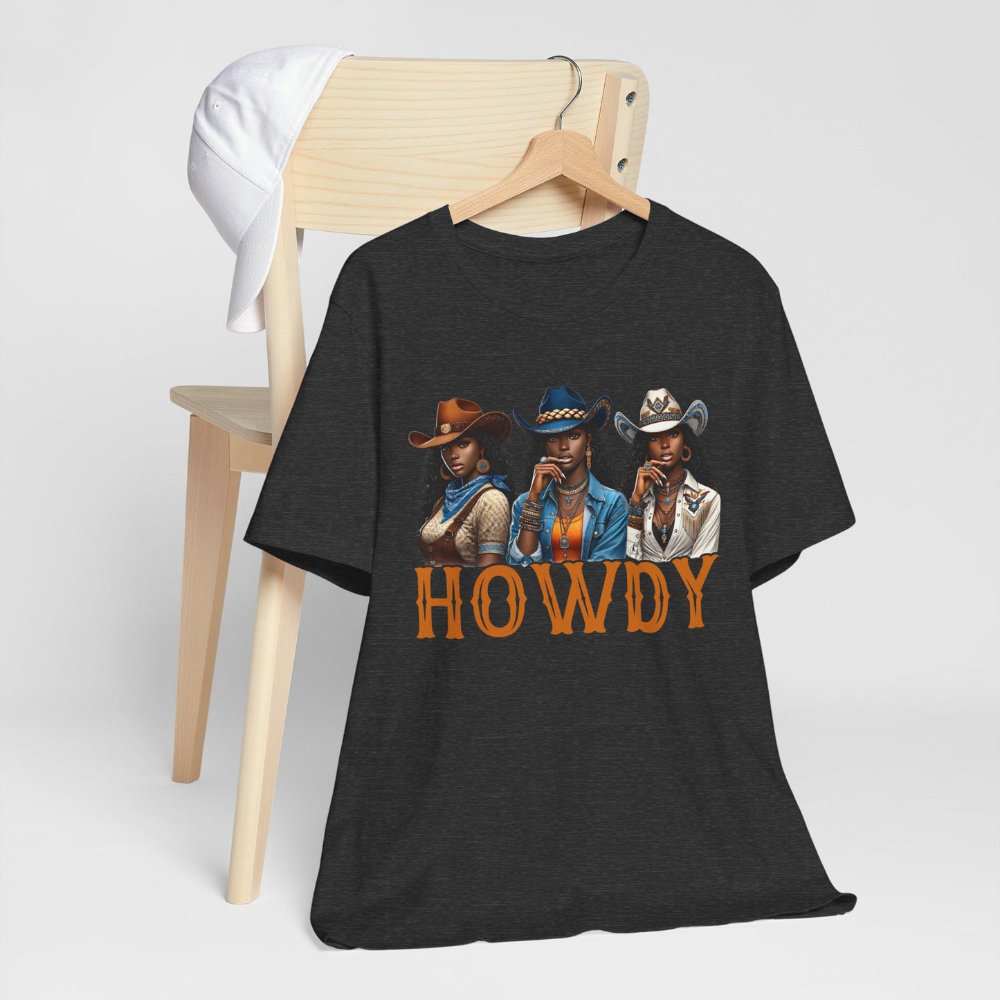 Howdy Black Cowgirl Shirt – Western Rodeo Melanin African American Tee