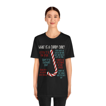 Candy Cane Christmas Christian Shirt – Believe Faith God Holiday Tee