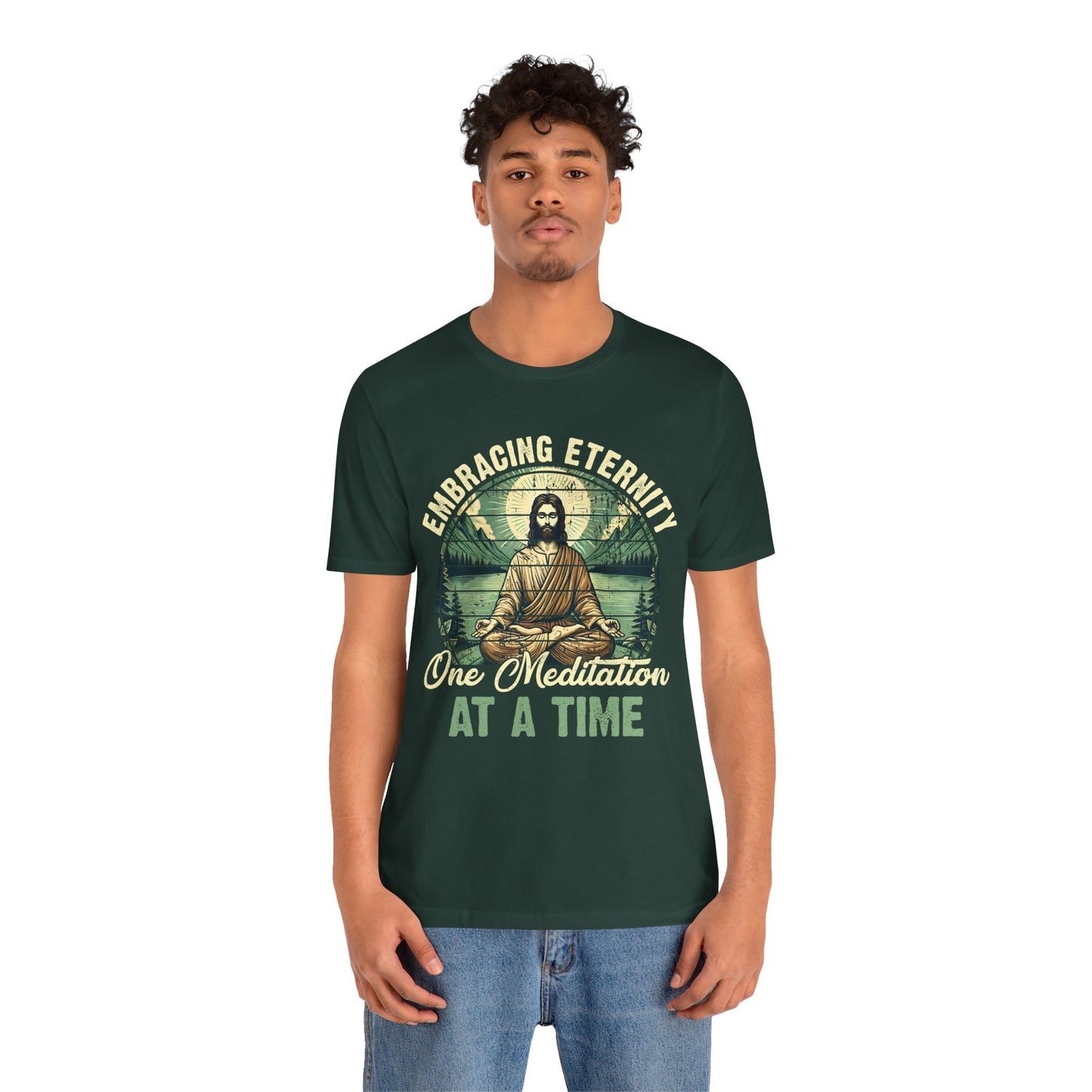 Embracing Eternity Shirt – Christian Yoga Jesus God Faith & Mindfulness Tee