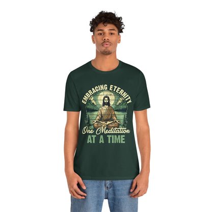 Embracing Eternity Shirt – Christian Yoga Jesus God Faith & Mindfulness Tee