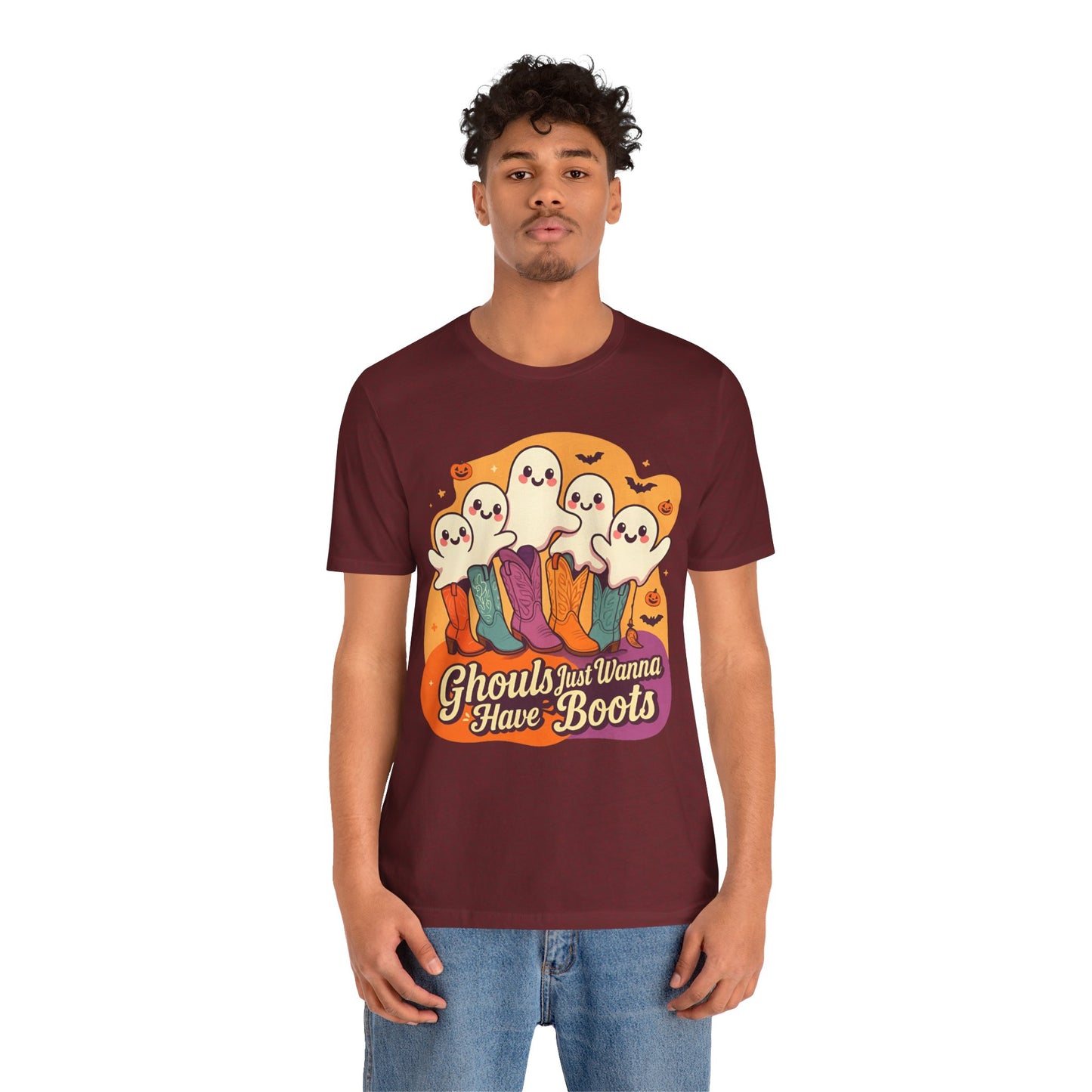 Ghouls Just Wanna Have Boots Shirt – Western Cowgirl Ghost Halloween Tee