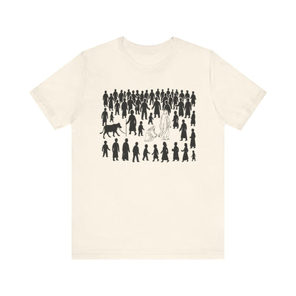 Jesus Pulling You from the Crowd Shirt – Christian Rescues Men Women Tee