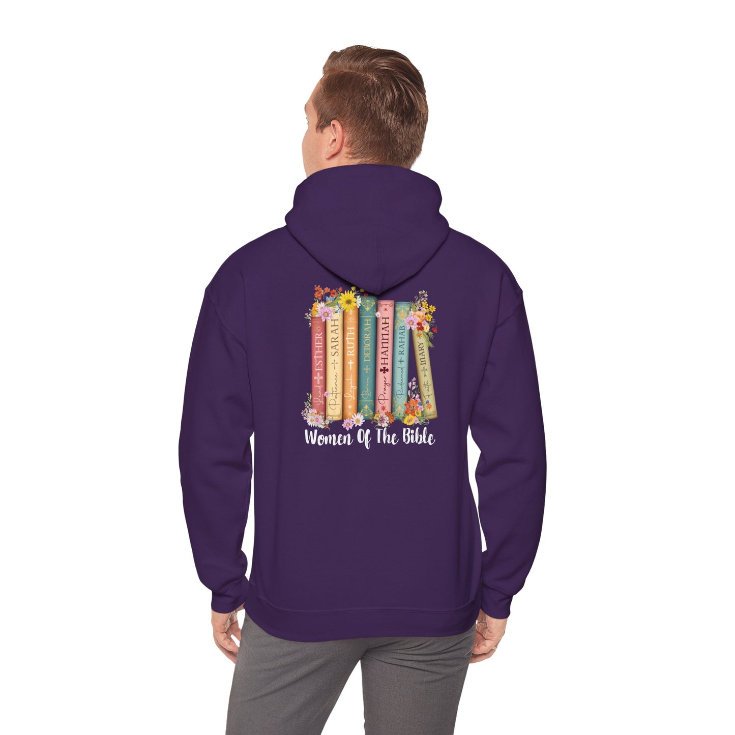 Women of the Bible Hoodie – Christian Floral Scripture Church Book Pullover