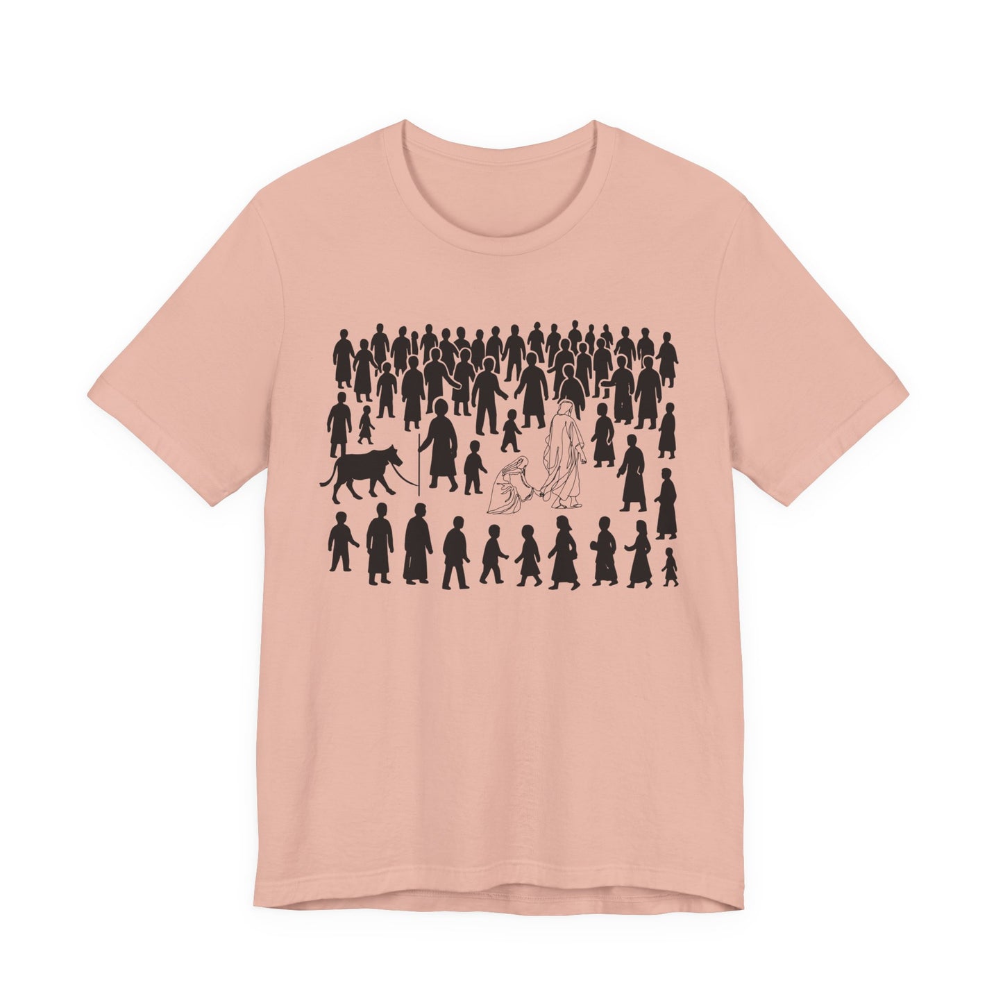 Jesus Pulling You from the Crowd Shirt – Christian Rescues Men Women Tee