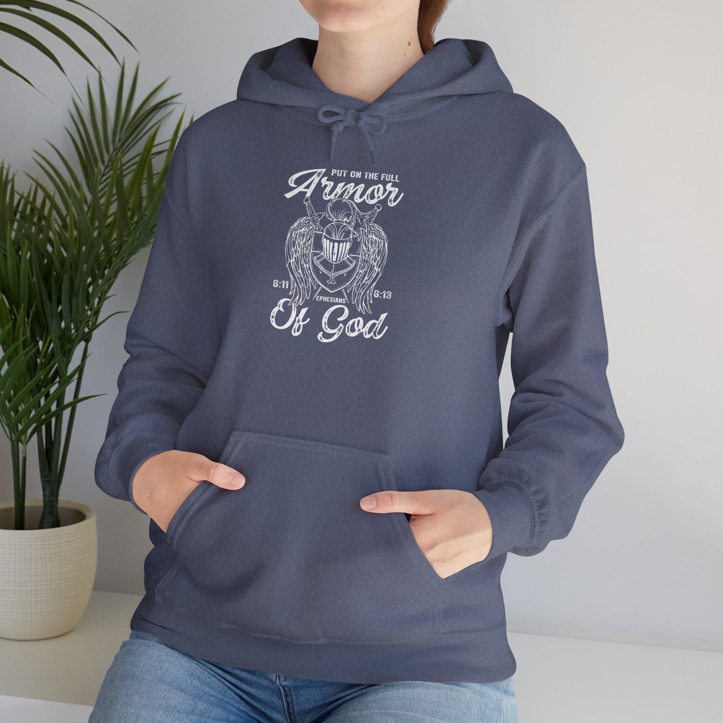 Put On The Full Armor Of God Jesus Christ Faith King Men Hoodie