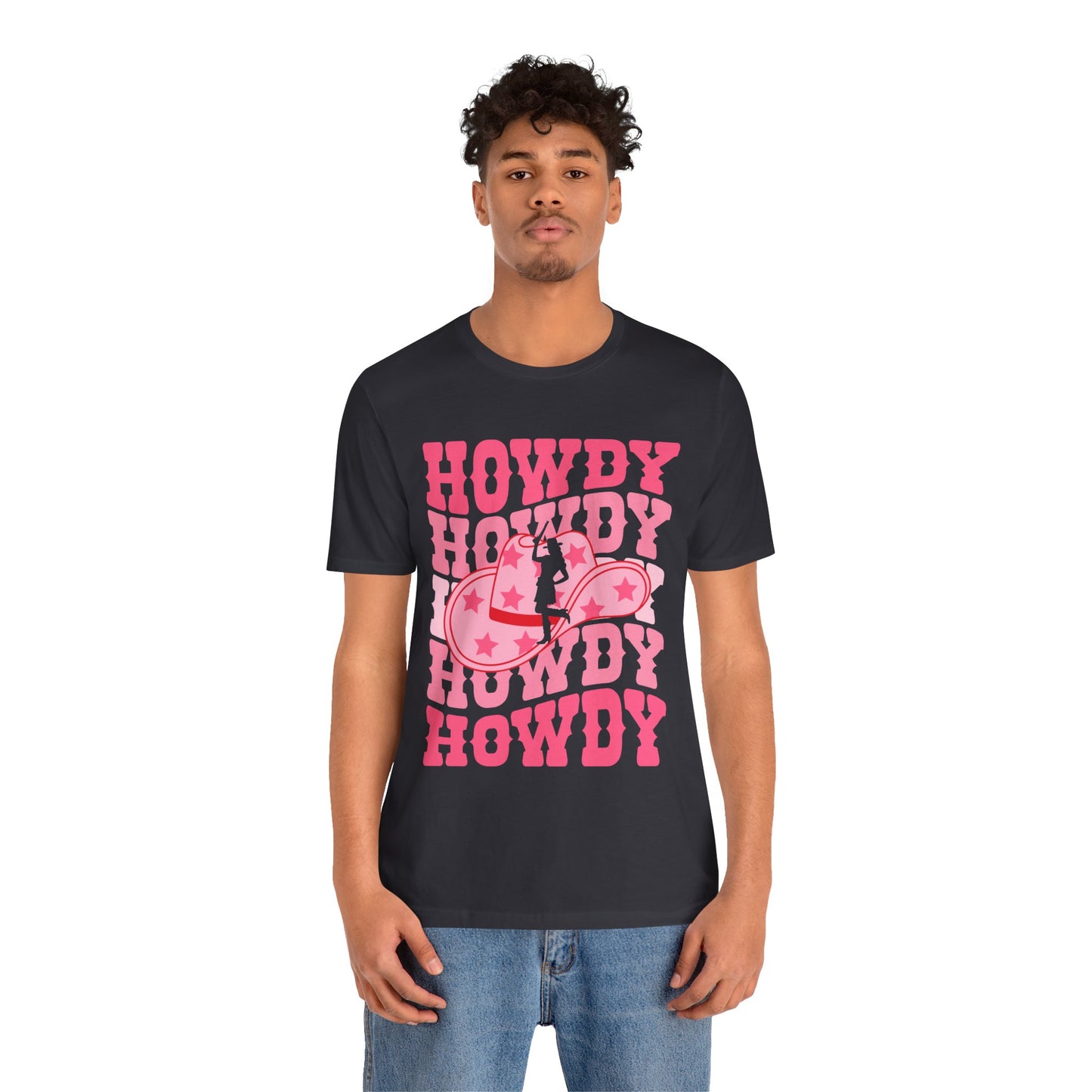 Howdy Pink Cowgirl Shirt – Disco Western Rodeo Country Girl Tee
