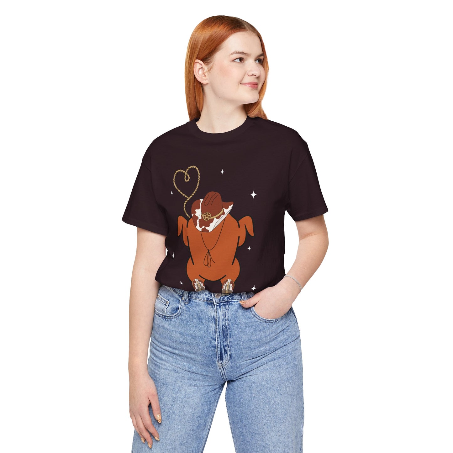 Western Cooked Turkey Shirt – Cowboy Cowgirl Rodeo Thanksgiving Tee