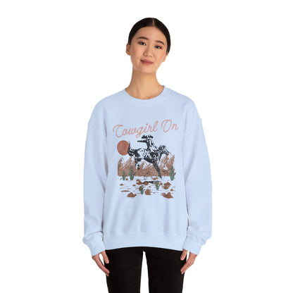 Cowgirl Howdy Sweatshirt – Southern Western Country Rodeo Vintage Pullover
