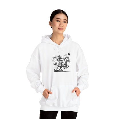 Retro Cowboy Riding Horse Hoodie – Christian Scripture Western Rodeo Pullover