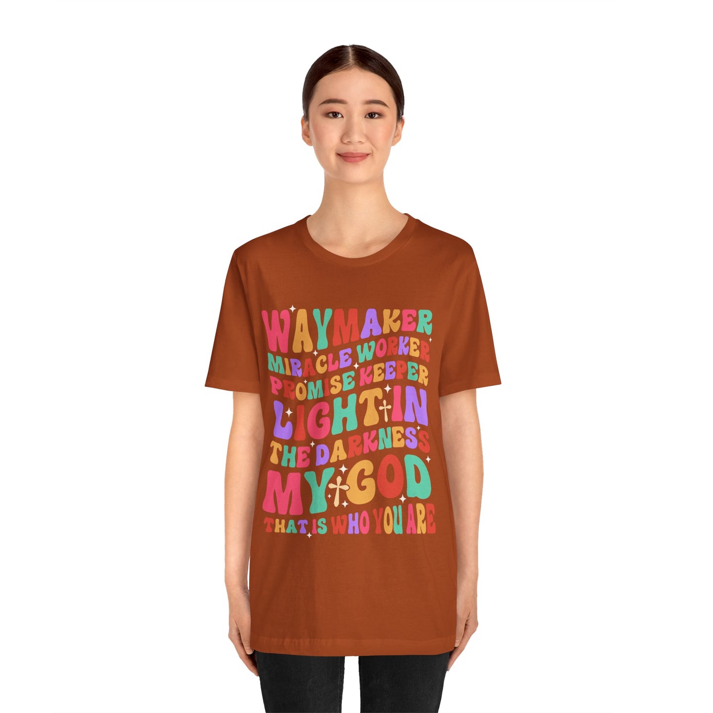 Waymaker Miracle Worker Shirt – Christian Worship My God Faith Tee