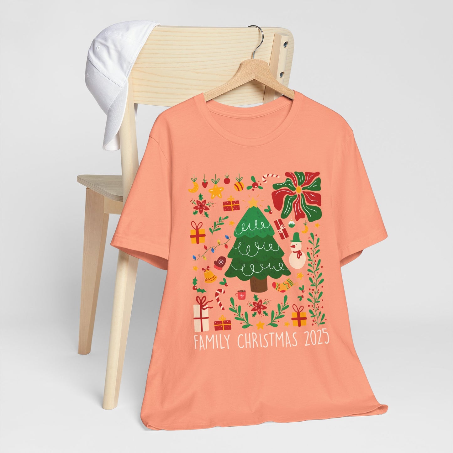 Family Christmas 2025 Shirt – Vintage Boho Holiday Family Group Shirt