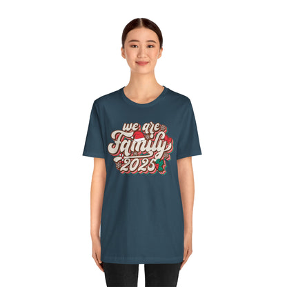 We Are Family Christmas Shirt – Retro Groovy 80s Matching Holiday Tee