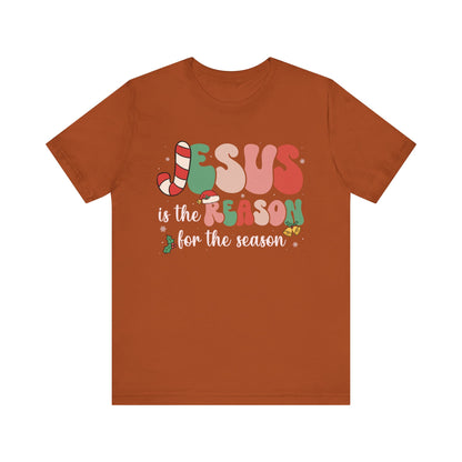 Retro Groovy Jesus Christmas Shirt – Vintage Christian Faith Holiday Tee