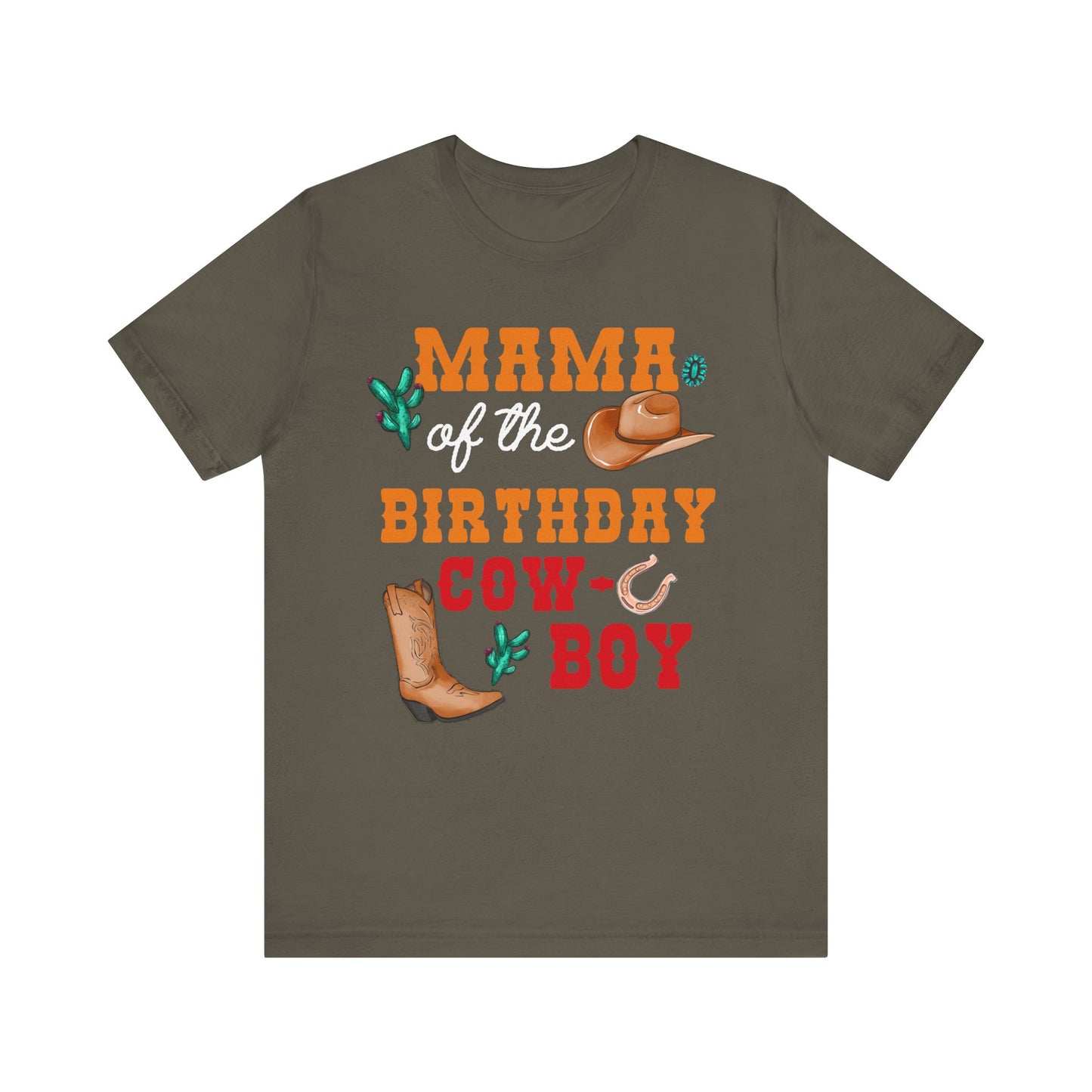 Howdy Mama of the Birthday Cowboy Shirt – Western Rodeo Party Matching Family Tee