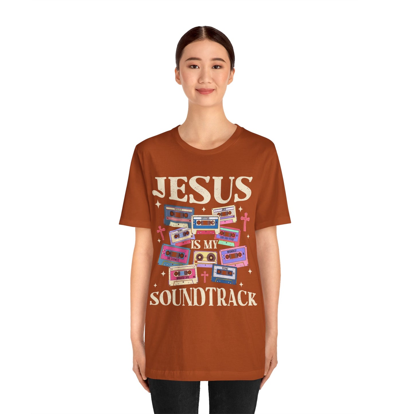 Jesus Is My Soundtrack Shirt – Christian Worship Music Faith Tee for Believers