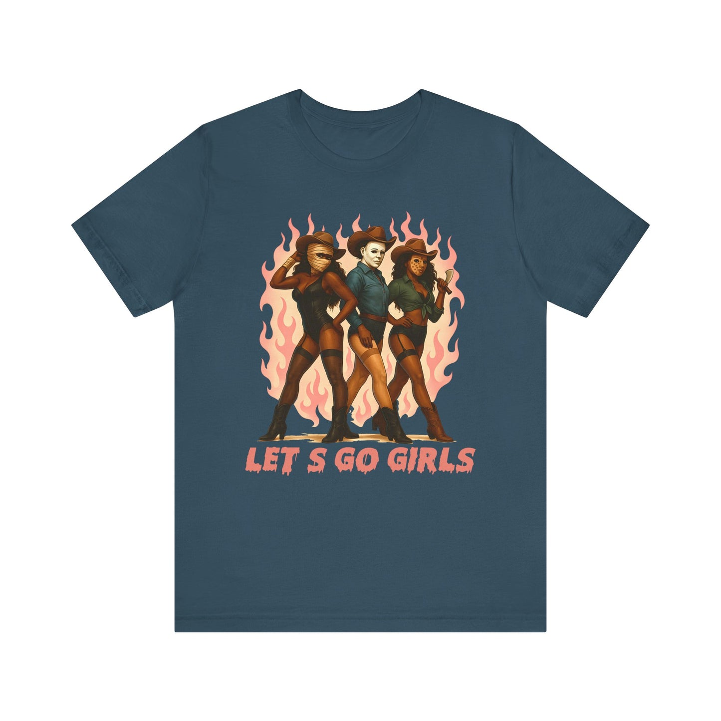Let’s Go Girls Shirt – Rodeo Cowgirl Squad Western Halloween Party Tee