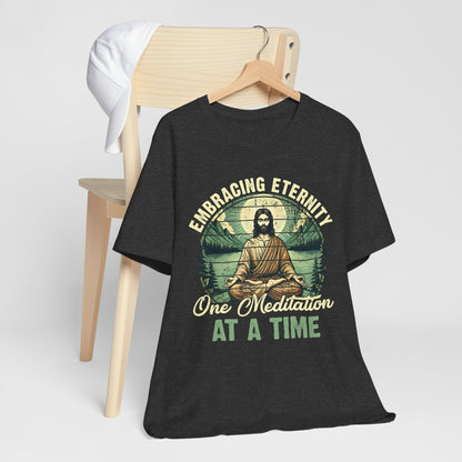Embracing Eternity Shirt – Christian Yoga Jesus God Faith & Mindfulness Tee