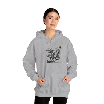 Retro Cowboy Riding Horse Hoodie – Christian Scripture Western Rodeo Pullover