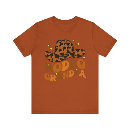 Western Rodeo Grandpa Shirt – Country Cowboy Birthday Matching Family Tee