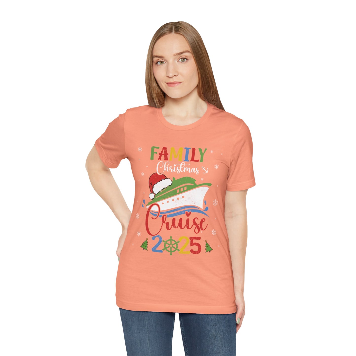 Family Christmas Cruise 2025 Shirt – Matching Cruisemas Family Vacation Tee, Holiday Boat Trip Outfit