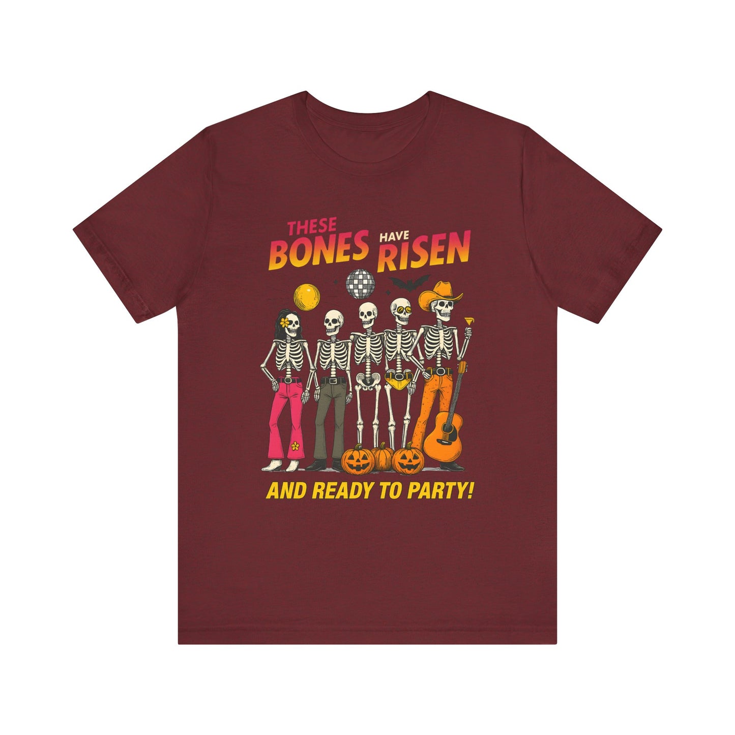 These Bones Have Risen Shirt Funny Christian Skeleton Halloween Tee