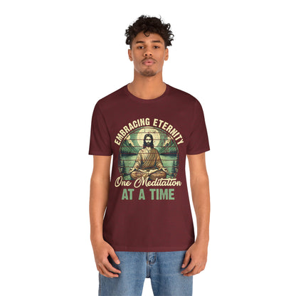 Embracing Eternity Shirt – Christian Yoga Jesus God Faith & Mindfulness Tee