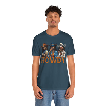 Howdy Black Cowgirl Shirt – Western Rodeo Melanin African American Tee