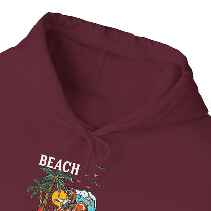 Beach Cowboy Hoodie – Tropical Palm Tree Western Rodeo Texas Pullover