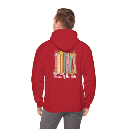 Women of the Bible Hoodie – Christian Floral Scripture Church Book Pullover