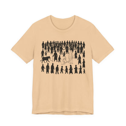 Jesus Pulling You from the Crowd Shirt – Christian Rescues Men Women Tee