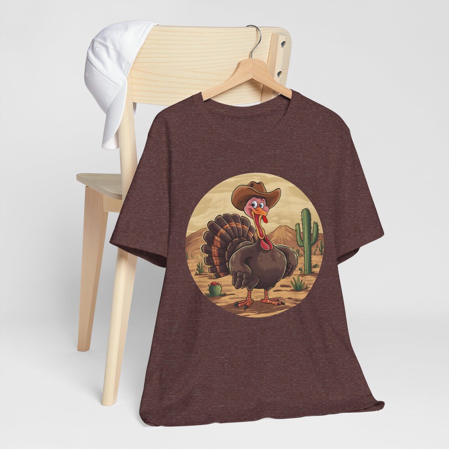Western Thanksgiving Cowboy Turkey Shirt – Texas Desert Cowgirl Tee