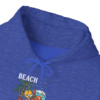 Beach Cowboy Hoodie – Tropical Palm Tree Western Rodeo Texas Pullover