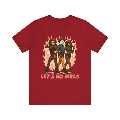 Let’s Go Girls Shirt – Rodeo Cowgirl Squad Western Halloween Party Tee