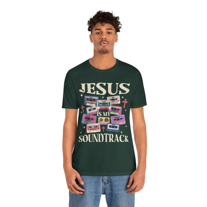 Jesus Is My Soundtrack Shirt – Christian Worship Music Faith Tee for Believers