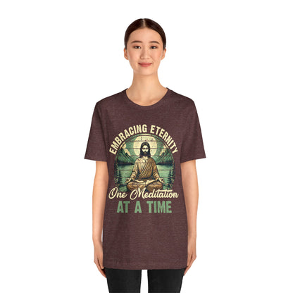 Embracing Eternity Shirt – Christian Yoga Jesus God Faith & Mindfulness Tee