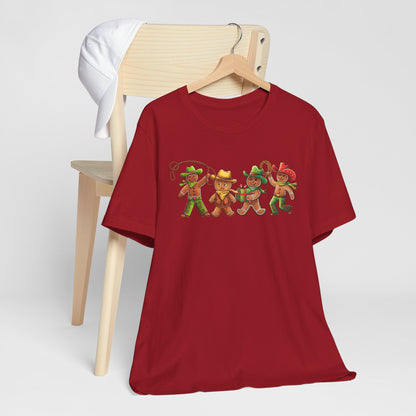 Gingerbread Cowboy Shirt – Funny Western Christmas Cookie Holiday Tee