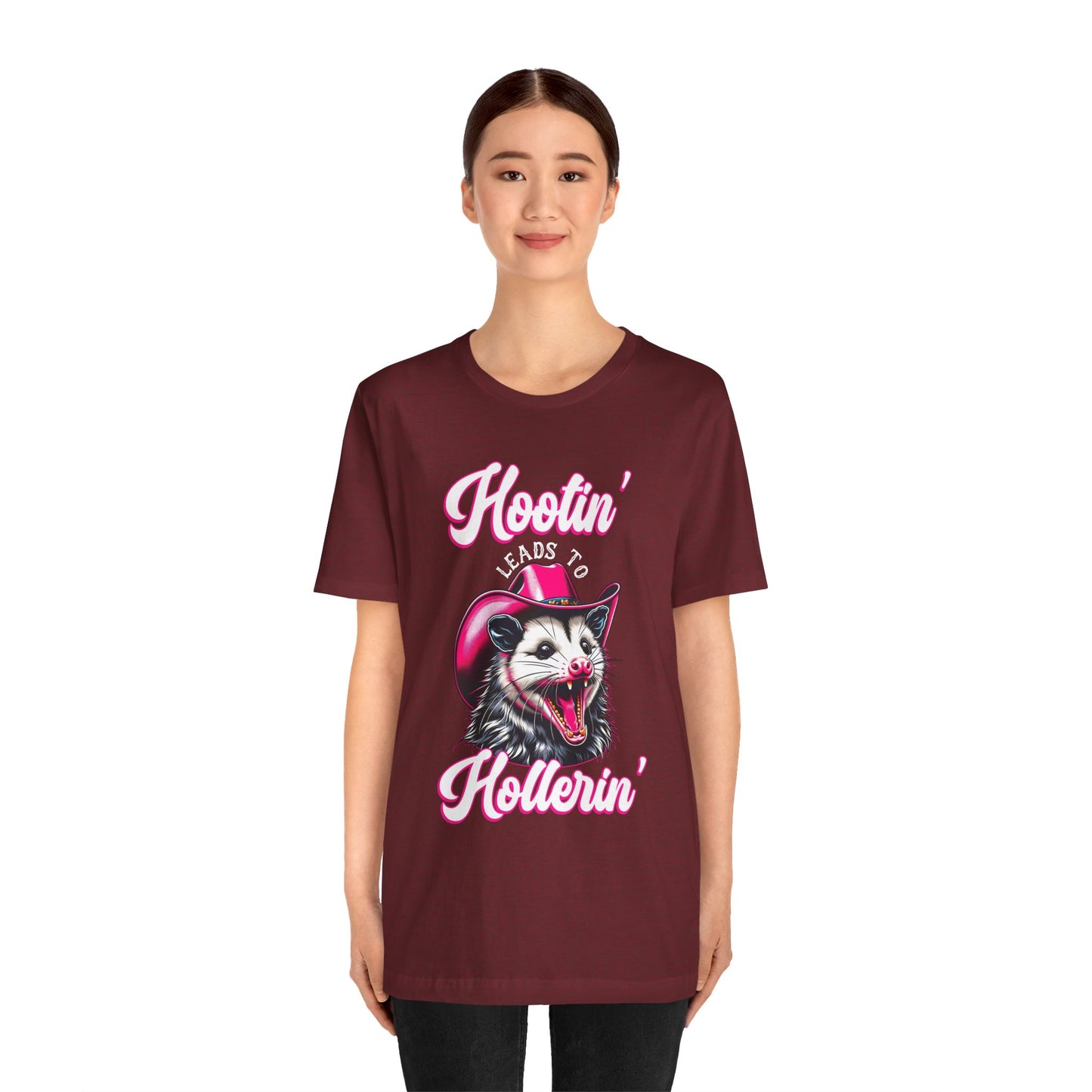 Opossum Hootin’ Hollerin’ 90s Vintage Retro Western T-Shirt