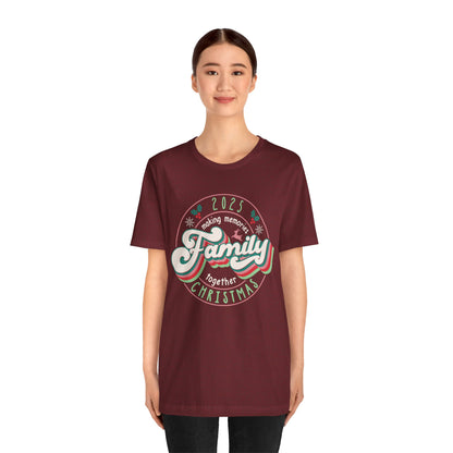 Retro Family Christmas 2025 Shirt – Vintage Matching Holiday Memories Tee