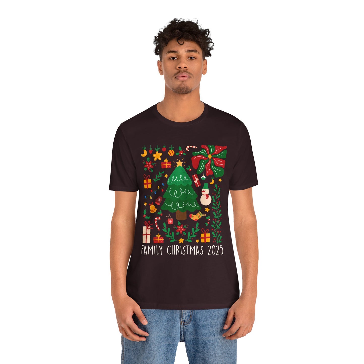 Family Christmas 2025 Shirt – Vintage Boho Holiday Family Group Shirt