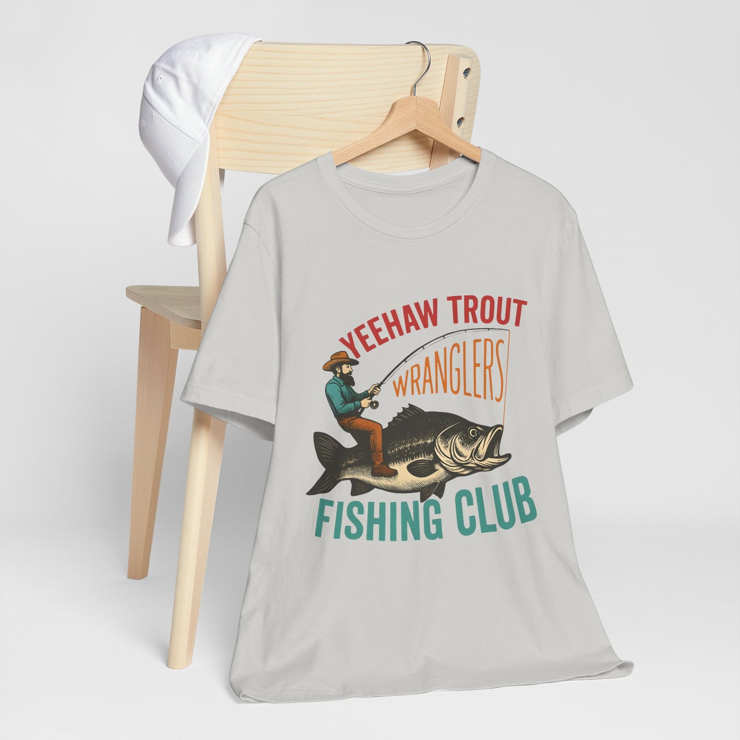 Yeehaw Trout Wranglers Shirt – Funny Cowboy Fishing Club Western Tee