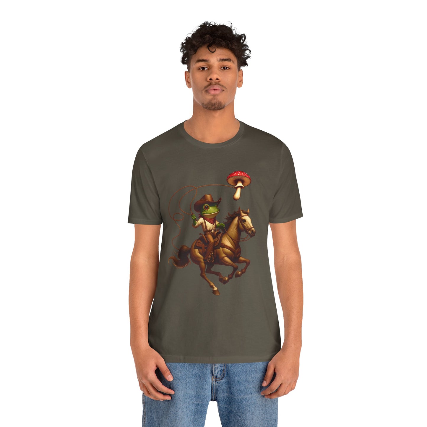 Howdy Cowboy Frog Shirt – Funny Western Rodeo Frogcore Texas Tee