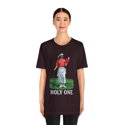 Jesus Golf Holy One Shirt – Funny Christian Faith & Sports Graphic Tee for Golfers