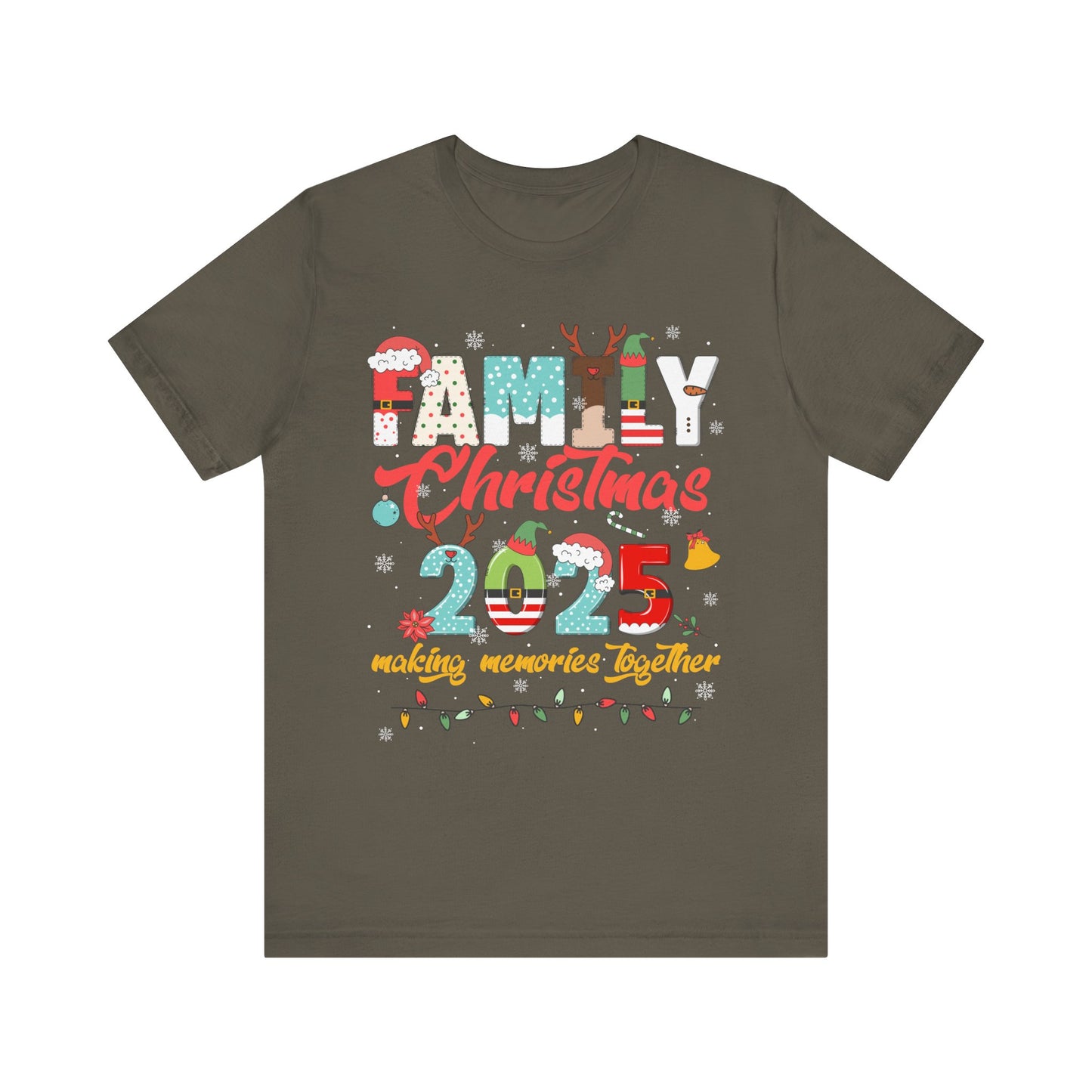 Family Christmas 2025 Shirt – Cute Matching Holiday Memories Together Tee