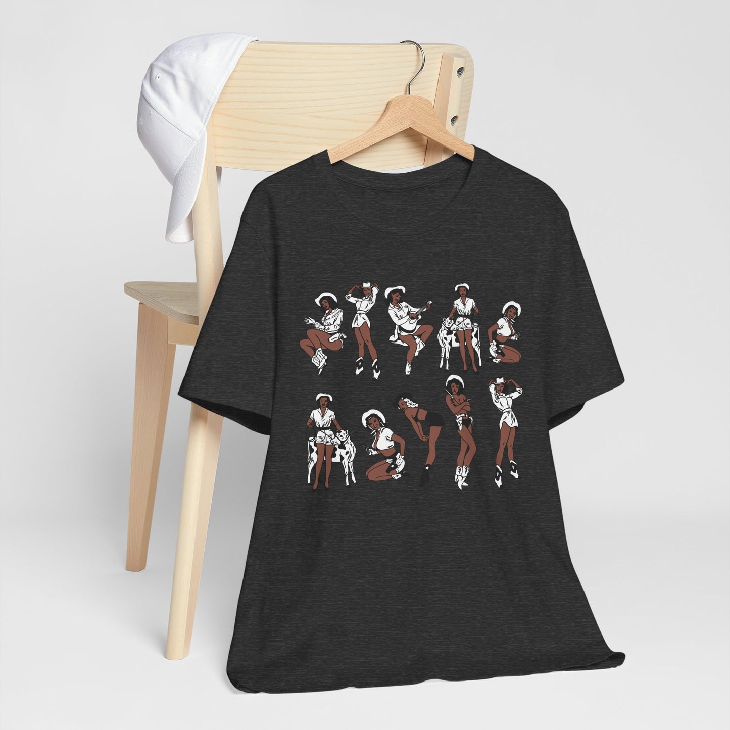 Howdy Pin Up Black Cowgirl Shirt – Western Rodeo Melanin Texas Tee