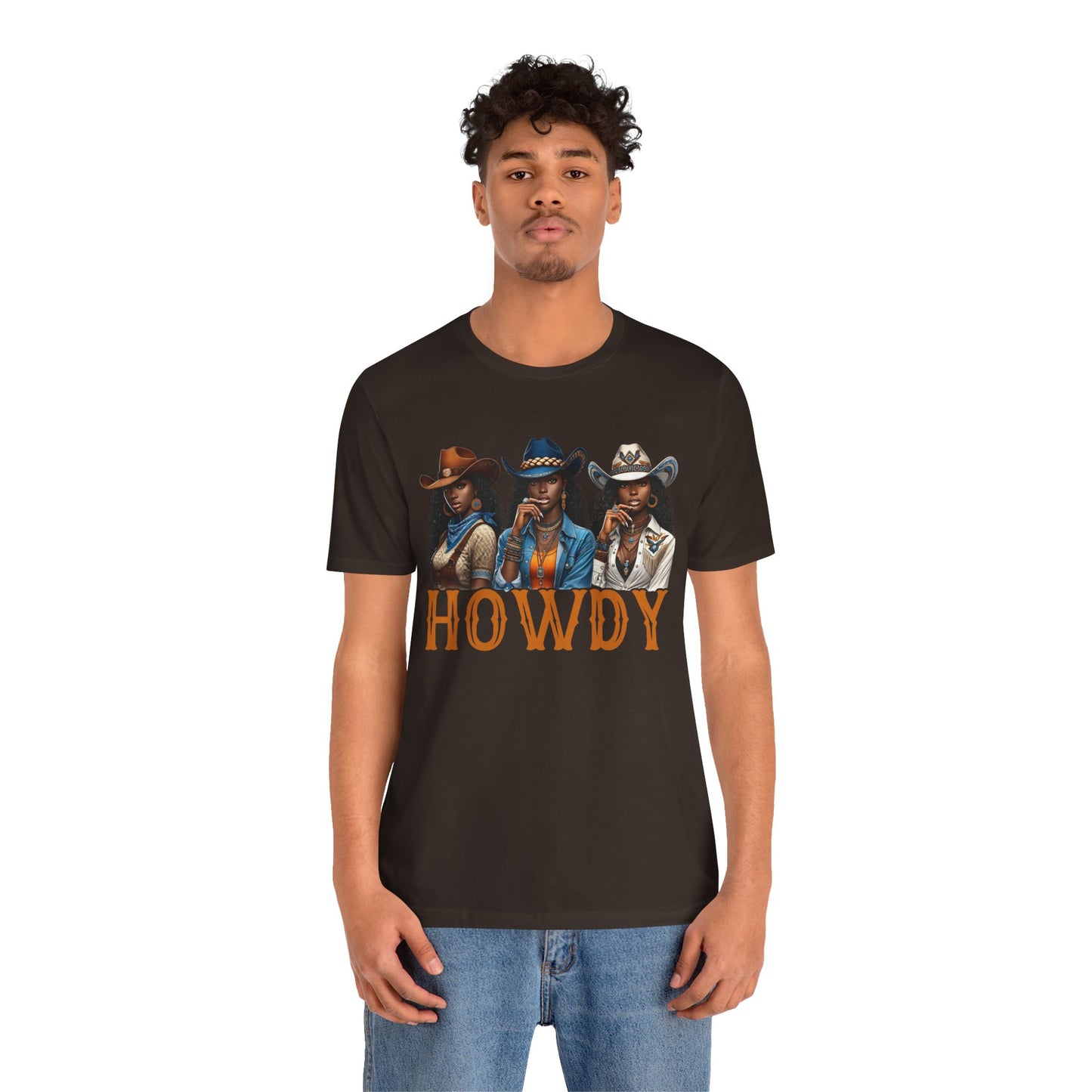 Howdy Black Cowgirl Shirt – Western Rodeo Melanin African American Tee