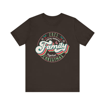 Retro Family Christmas 2025 Shirt – Vintage Matching Holiday Memories Tee